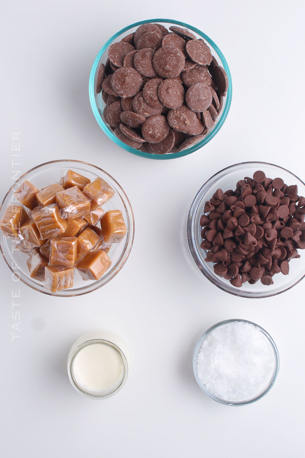 Caramel Truffle ingredients