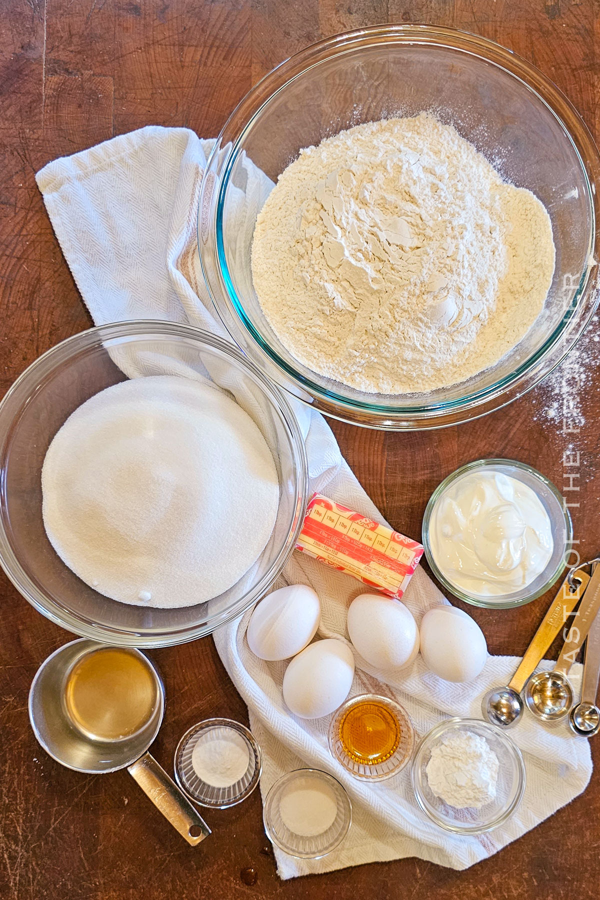 Sour Cream Cookie ingredients