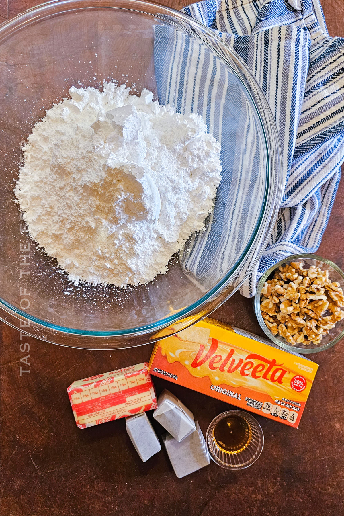 Velveeta Fudge ingredients