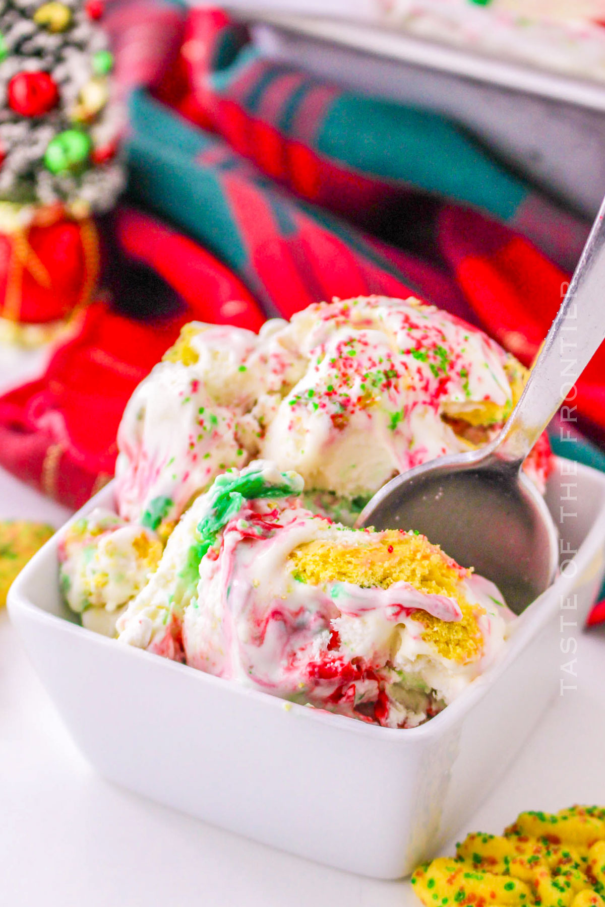 Christmas Cookie Ice Cream recipe