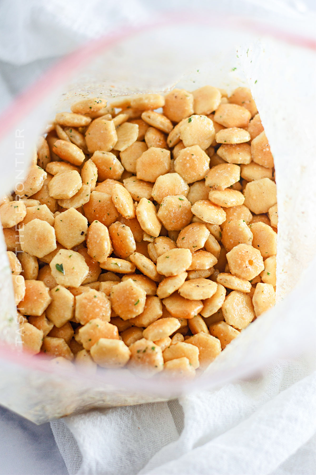 how to make Ranch Oyster Crackers