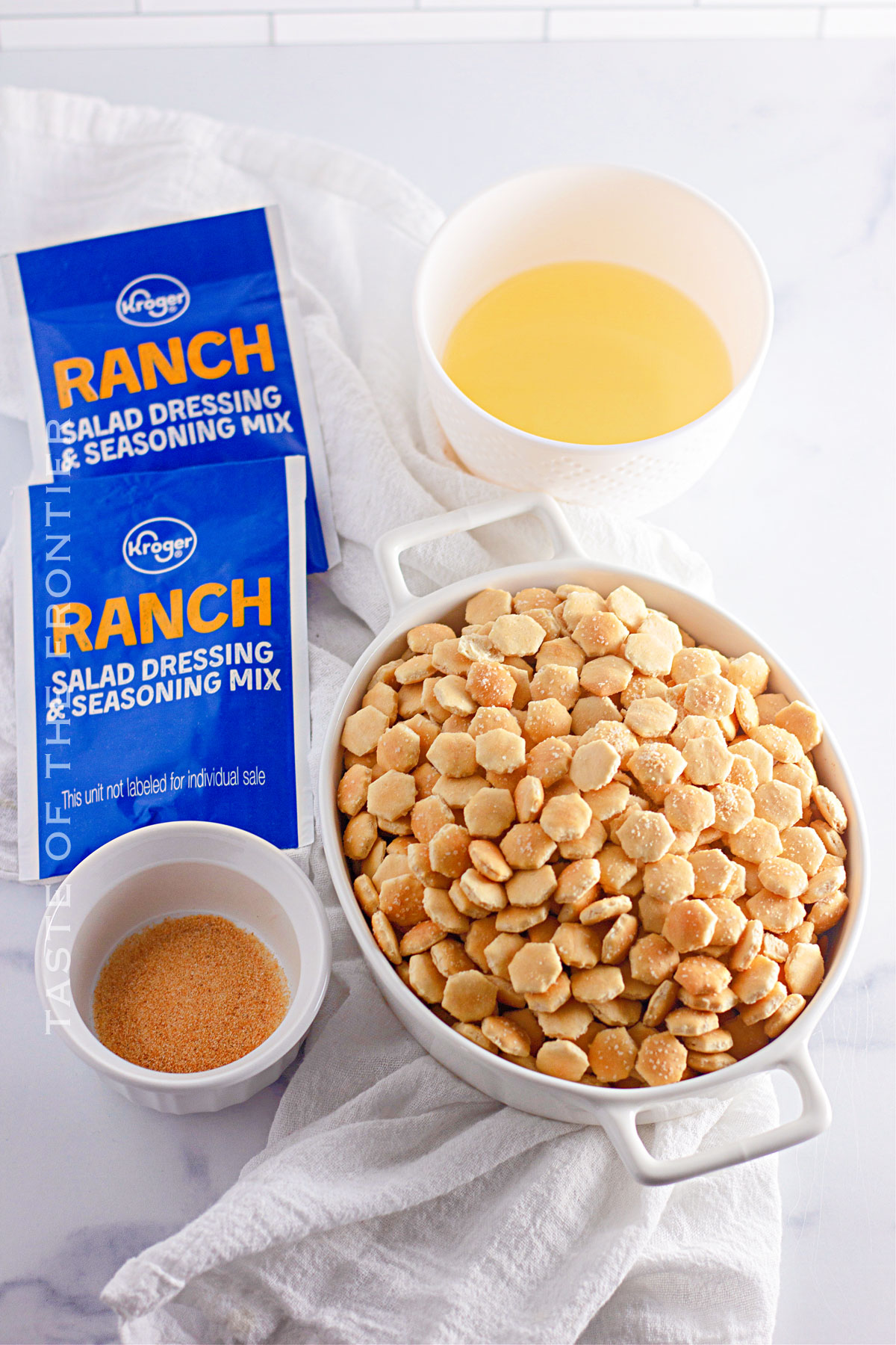 Ranch Oyster Cracker ingredients