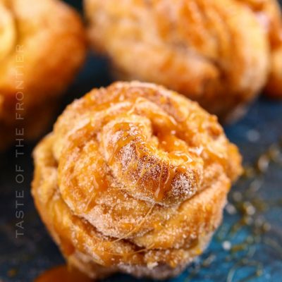 Caramel Cruffins