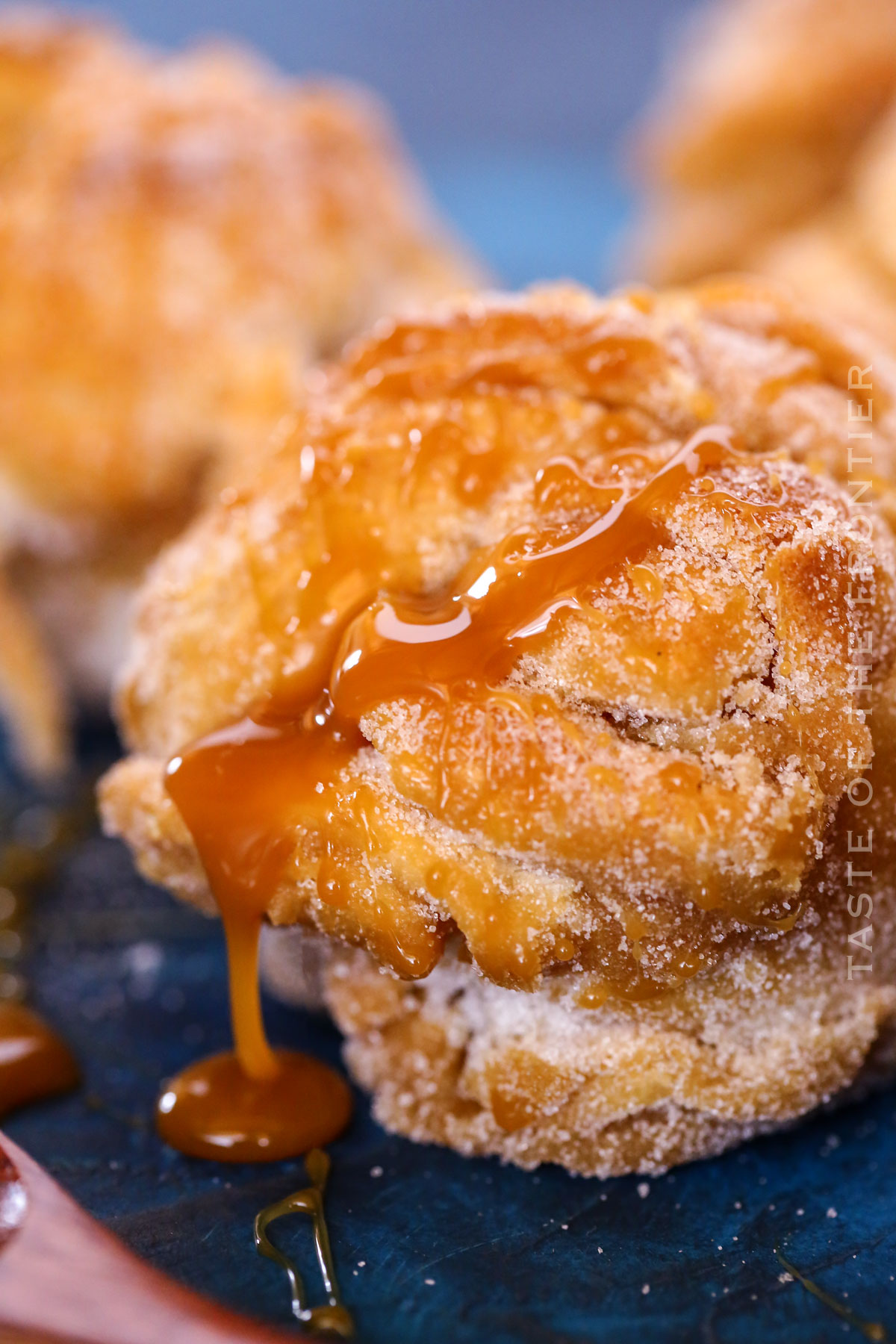 easy Caramel Cruffins