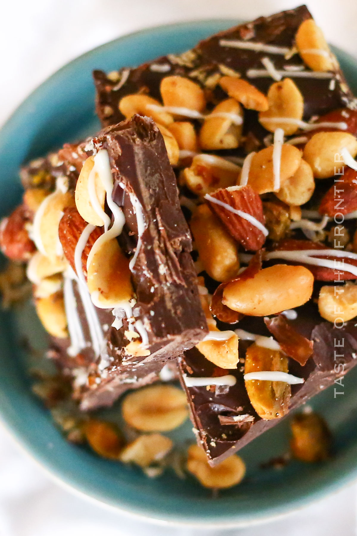 Chocolate Bark with nuts