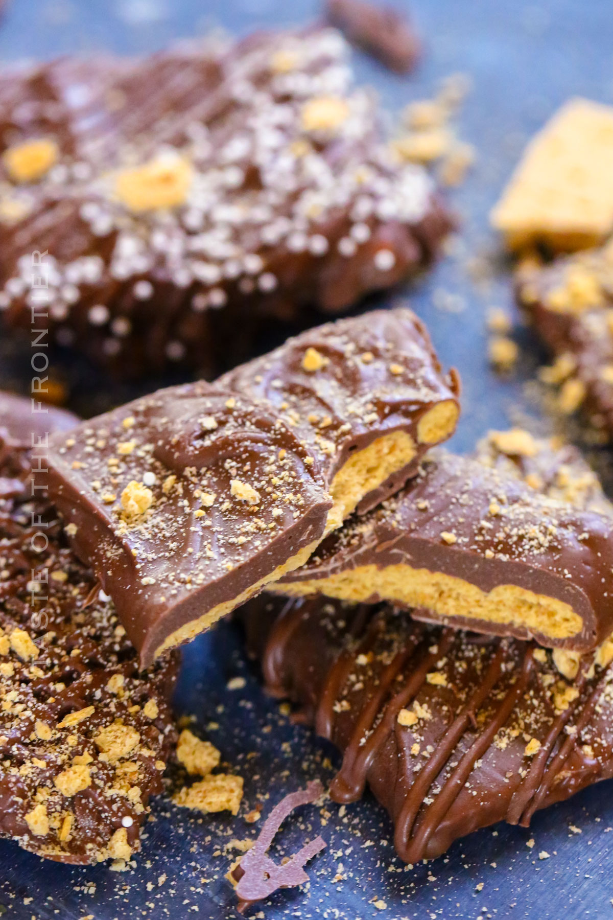 Chocolate-Covered Graham Crackers recipe