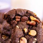 Chocolate Turtle Cookies