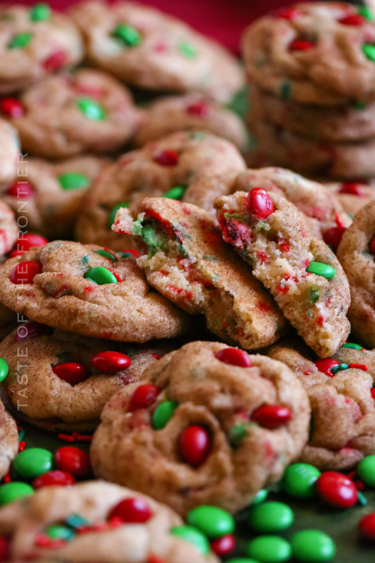 holiday cookies with cinnamon