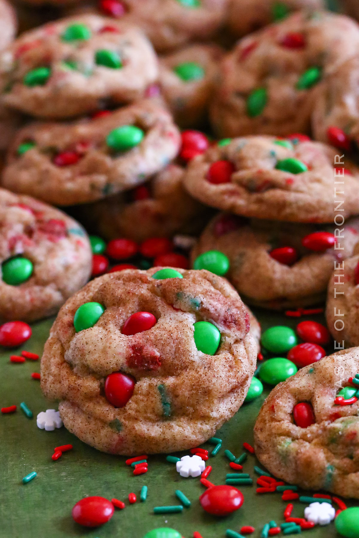 M&M Cheesecake Snickerdoodles