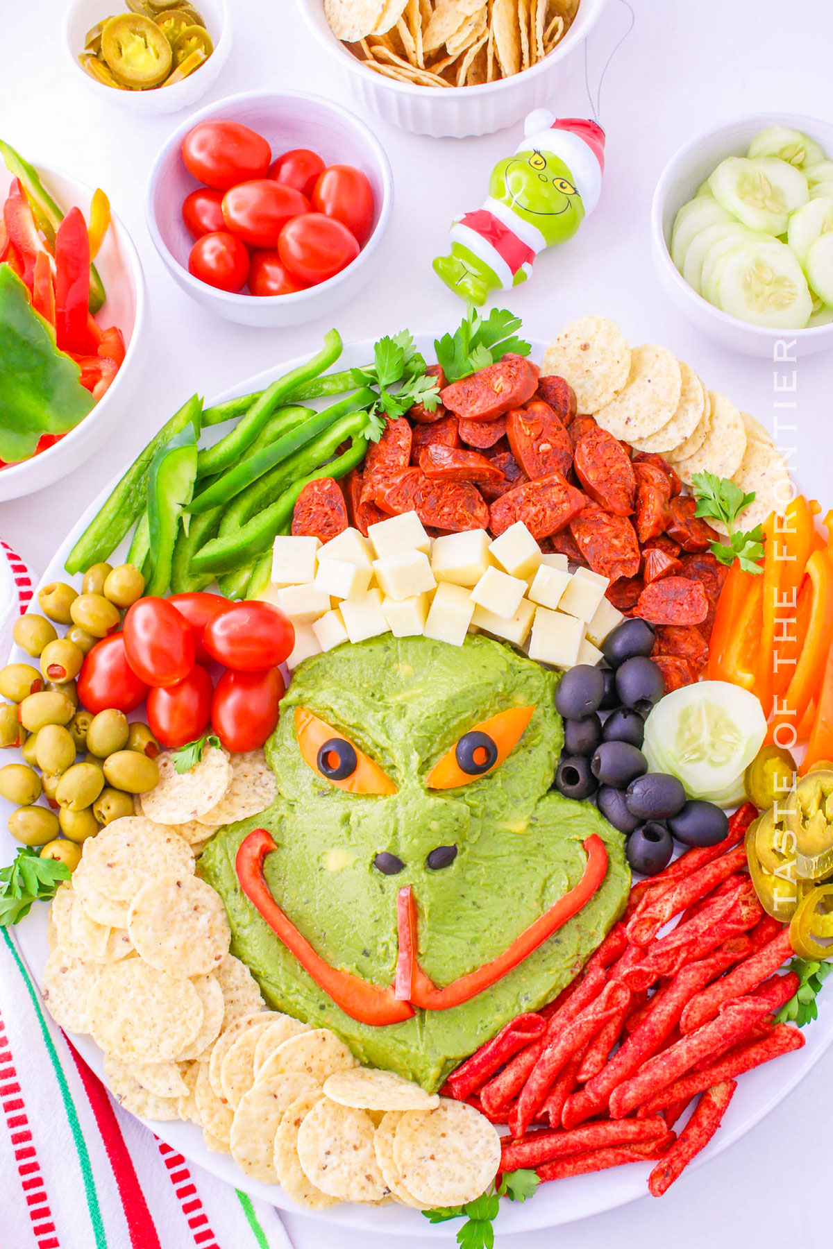Grinch party snacks
