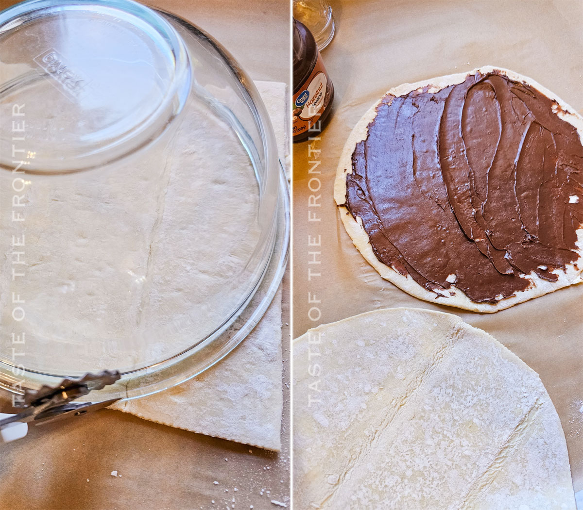 how to fill the pastry