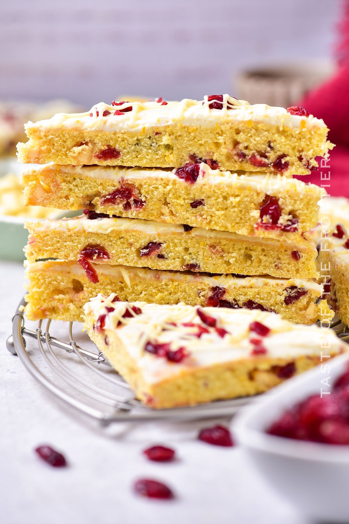 Cranberry Bliss Bars