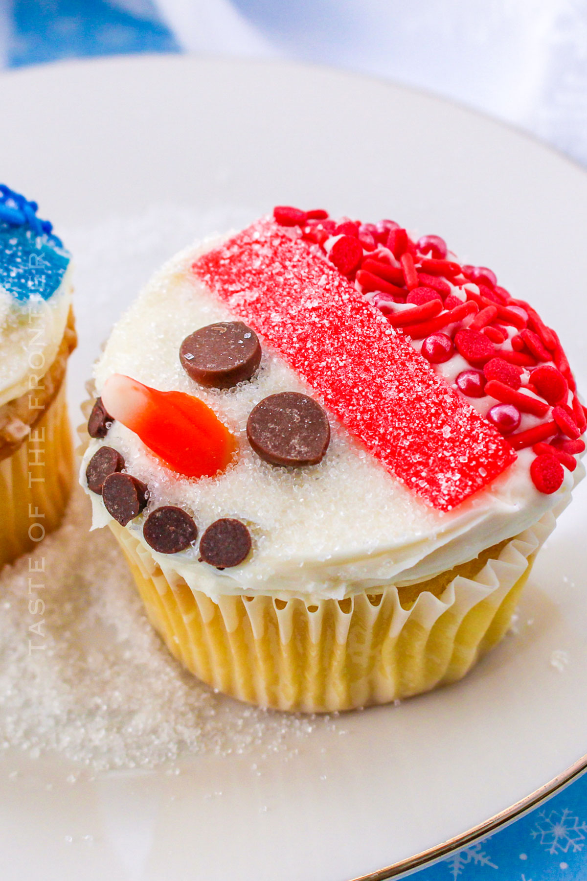 cute Christmas cupcakes