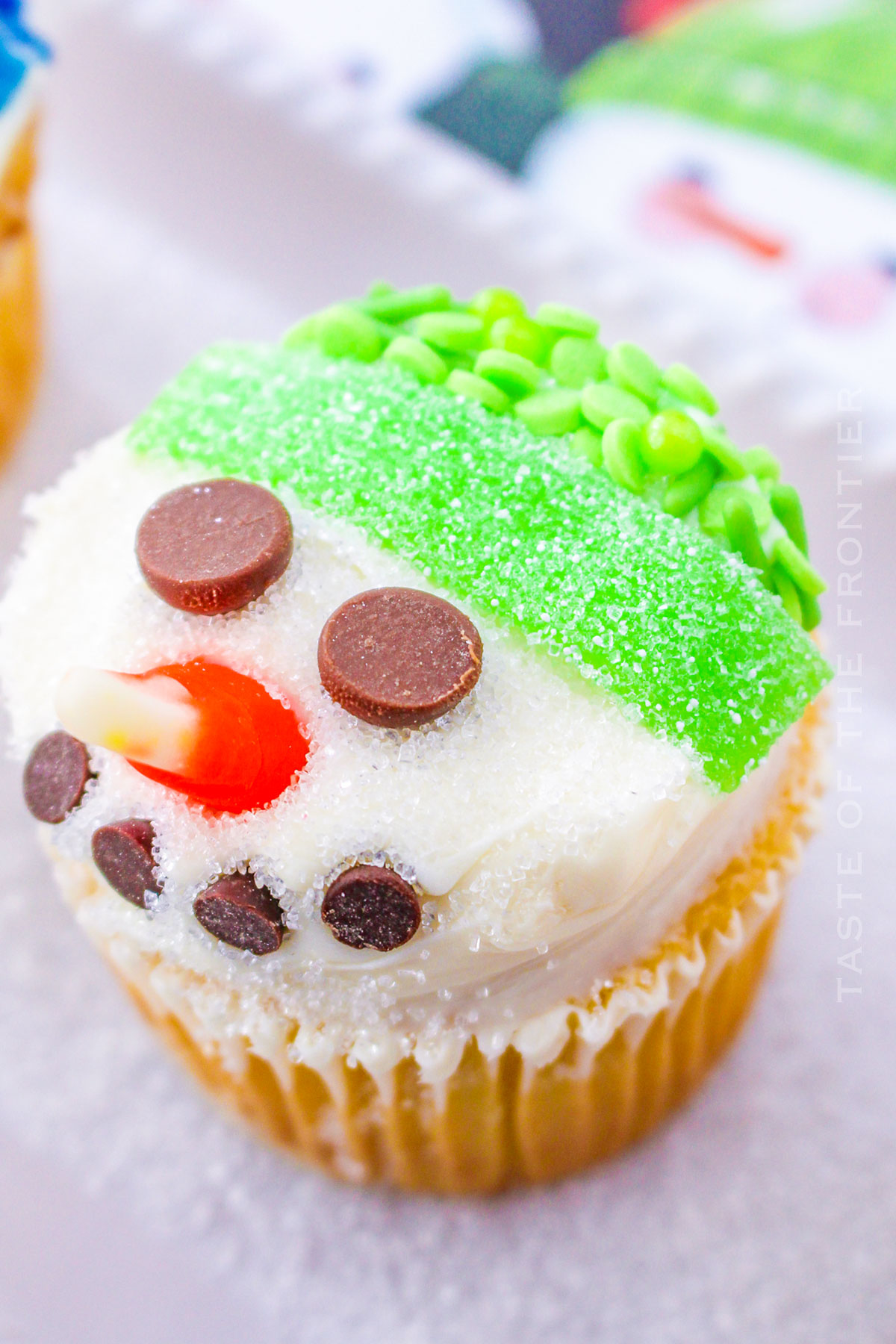 Snowman Cupcakes recipe