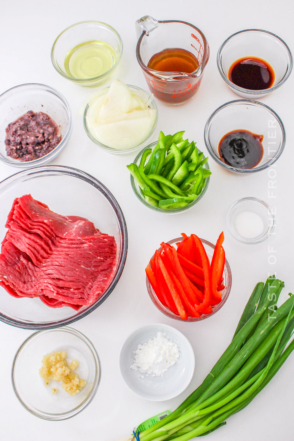 Beef with Black Bean Sauce ingredients