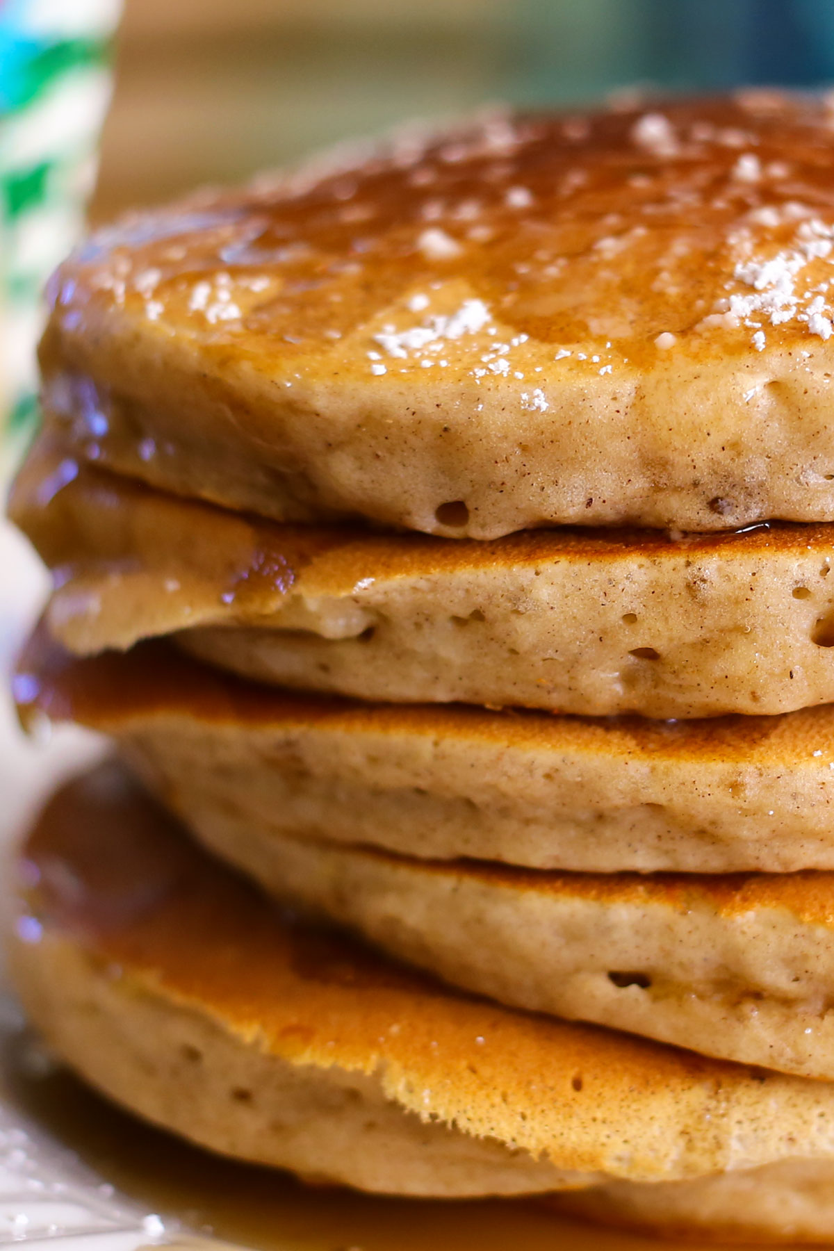 Eggnog Pancakes recipe