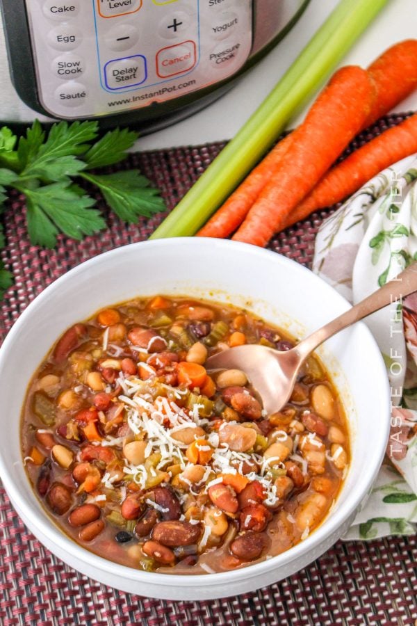 Instant Pot Bean Soup - Yummi Haus