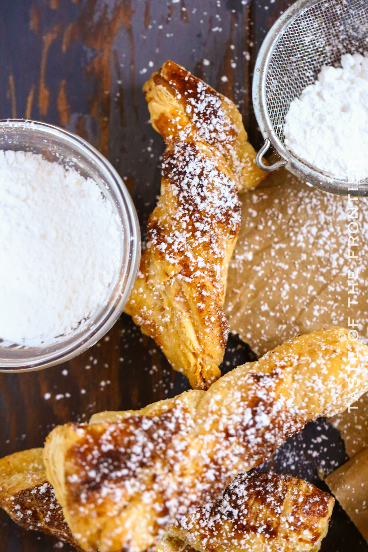 Nutella Christmas Tree Puff Pastry