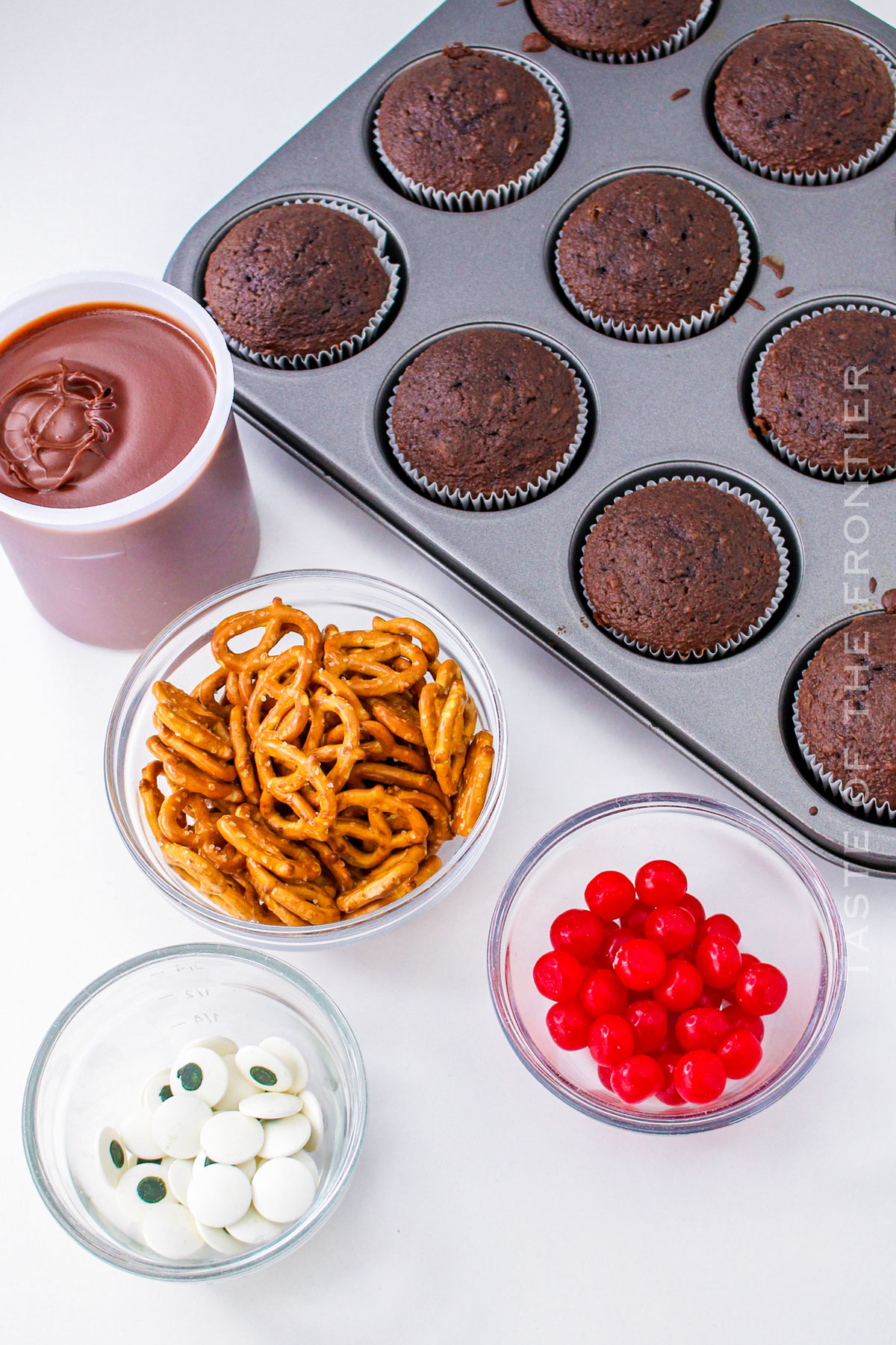 Reindeer Cupcake ingredients