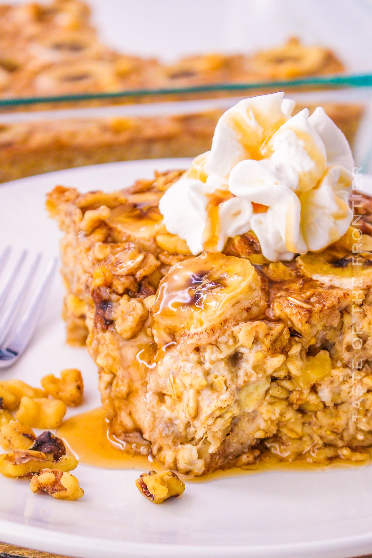 Banana Bread Baked Oatmeal