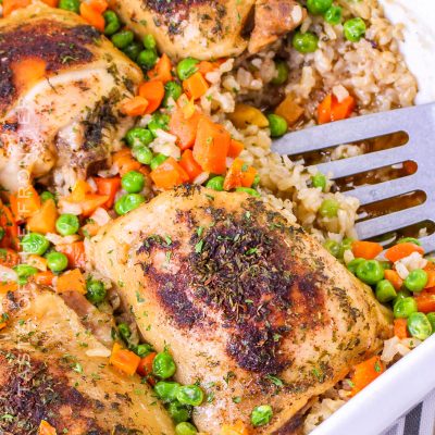 Chicken and Brown Rice Casserole