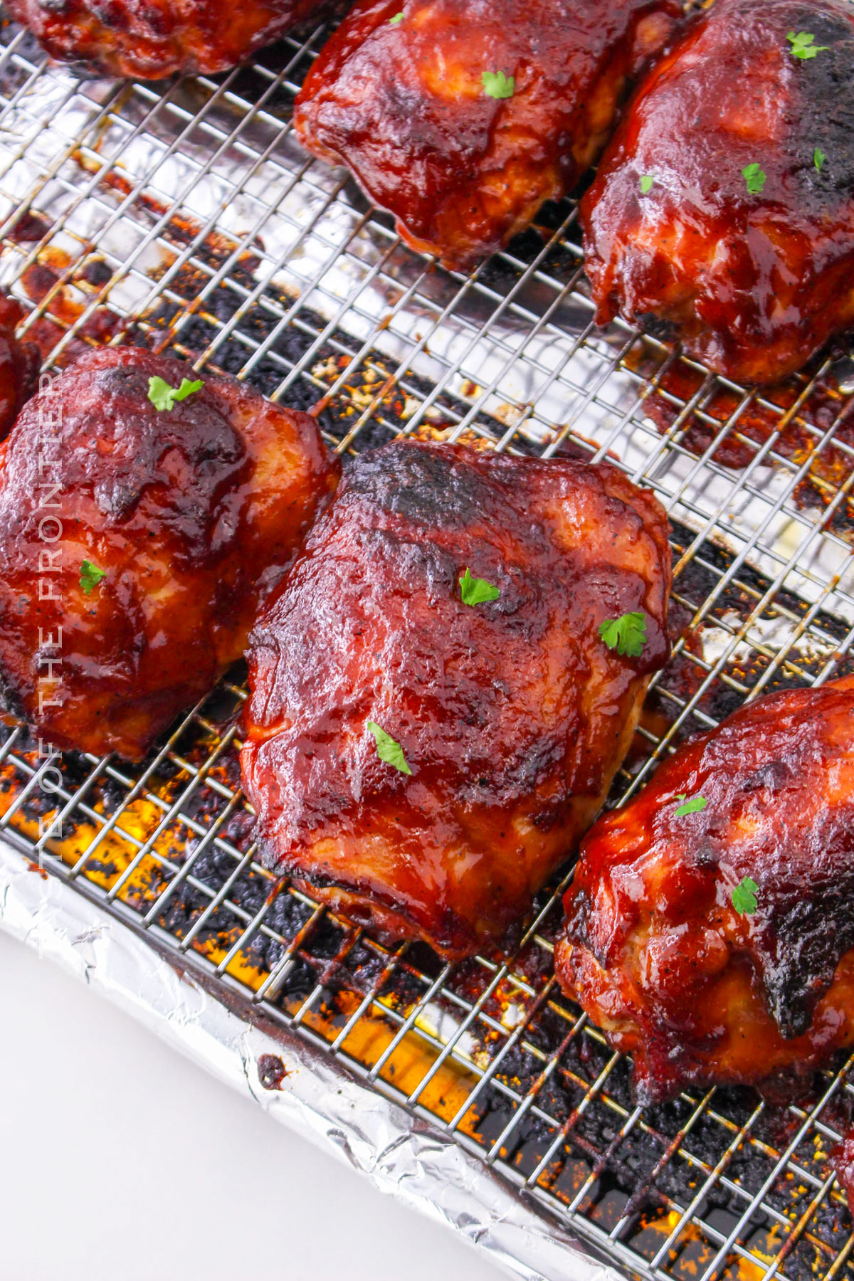 BBQ Oven Chicken Thighs Recipe