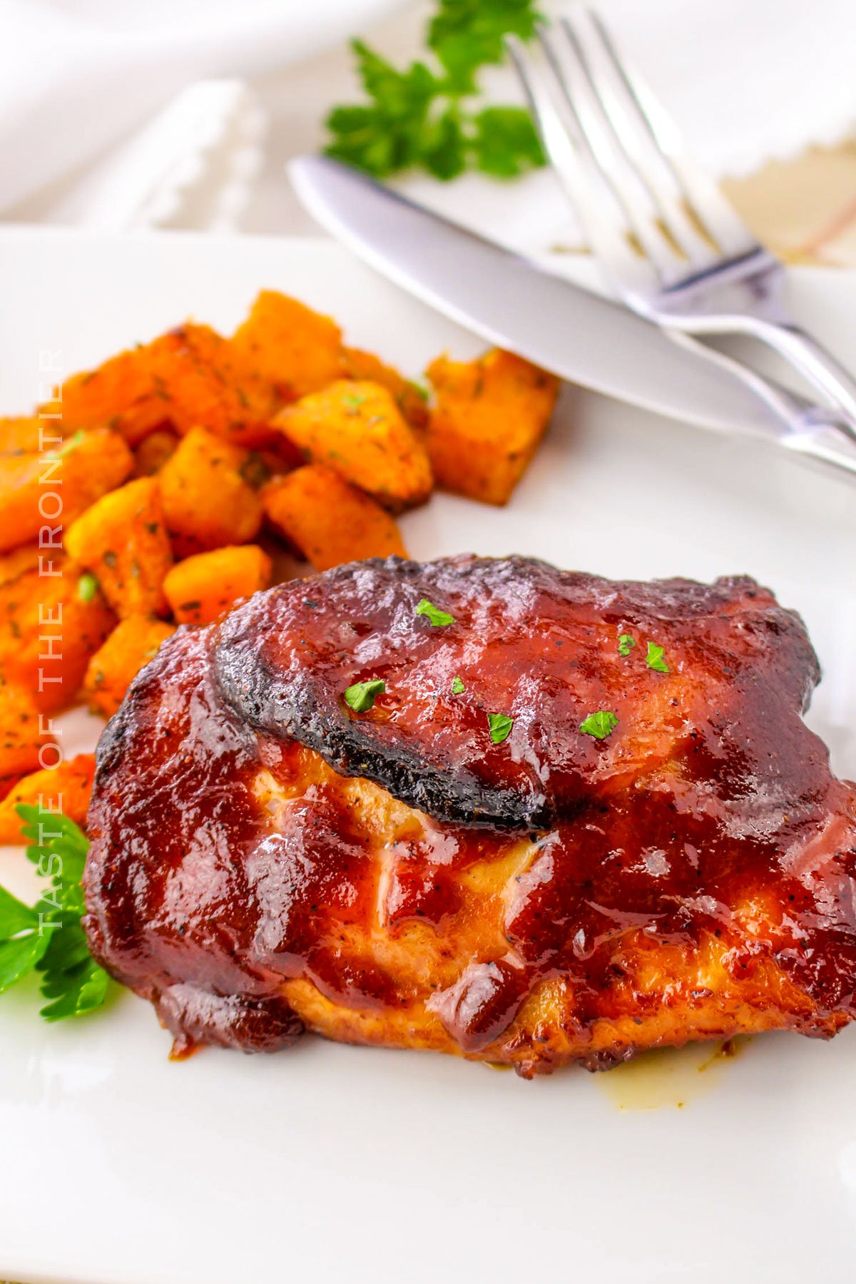 easy baked bbq chicken