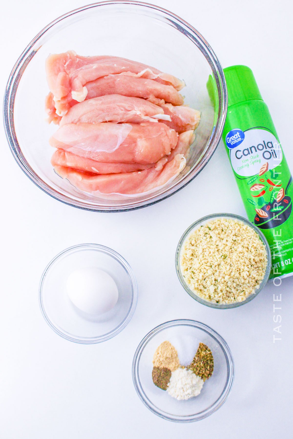 Panko Chicken Tender ingredients