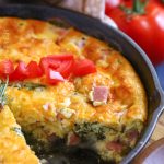 Keto Quiche or Crustless Spinach Quiche