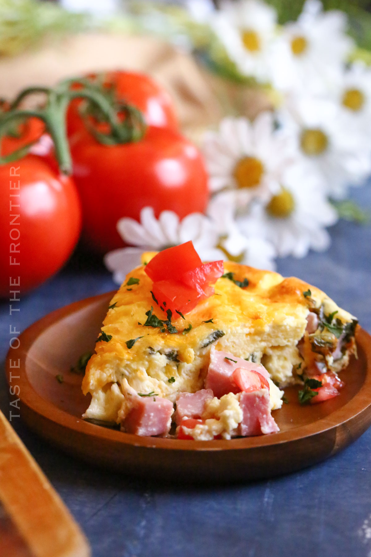 Ham and Spinach Quiche