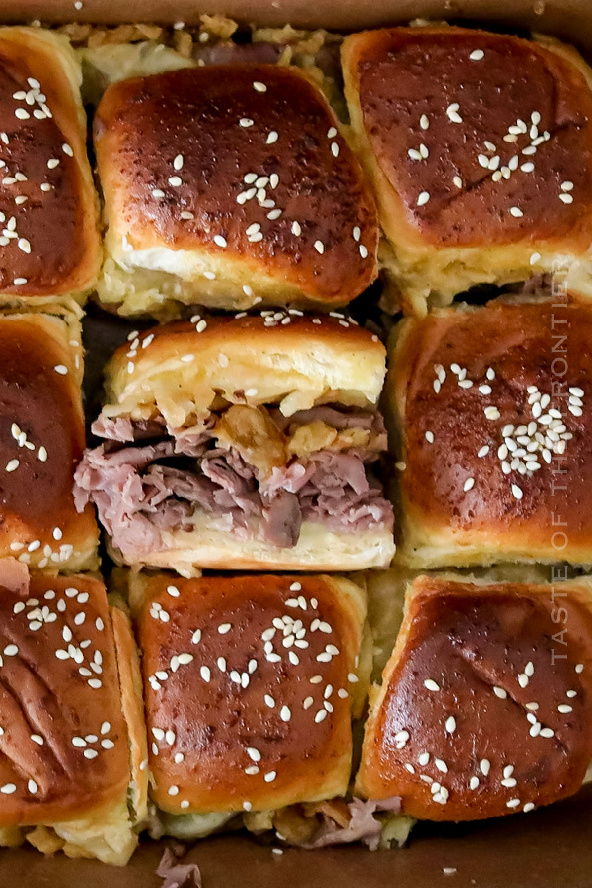 French Dip Slider recipe