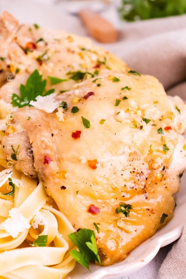 Instant Pot Garlic Parmesan Chicken