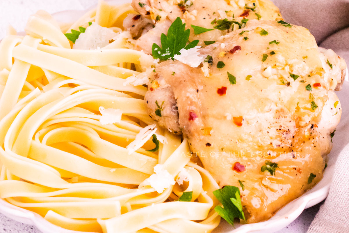 Instant Pot Garlic Parmesan Chicken recipe