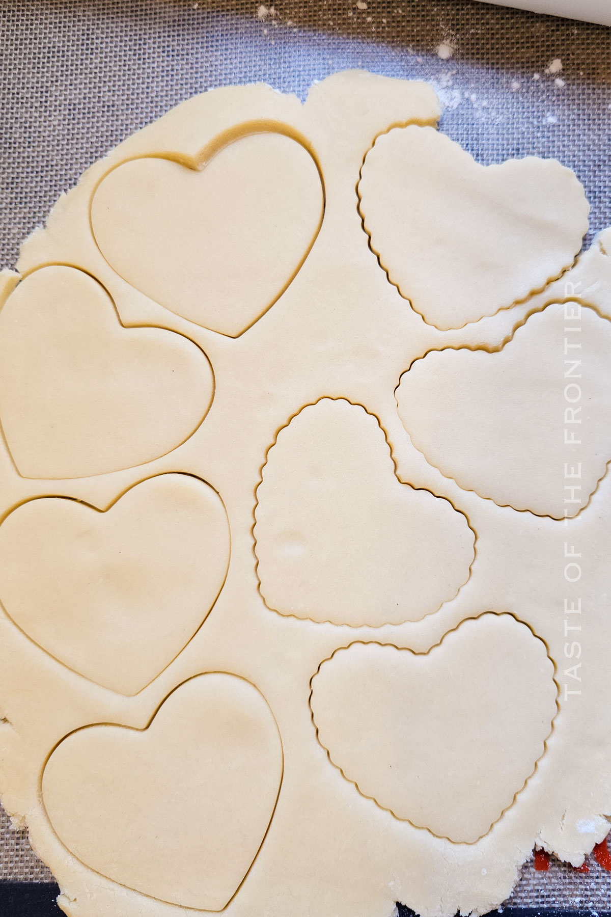 how to make Heart Shaped Cookies