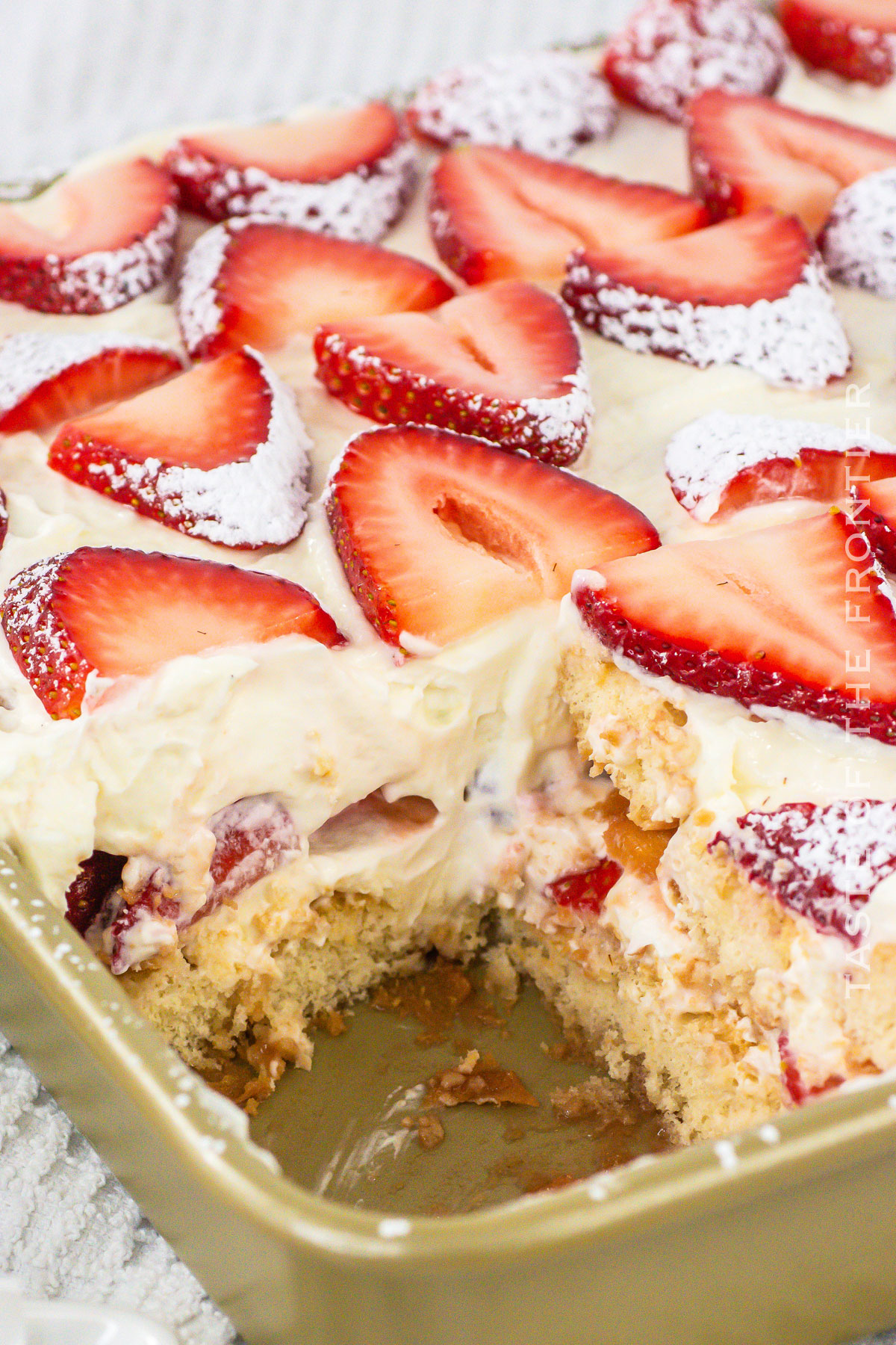 Strawberry Tiramisu Dessert