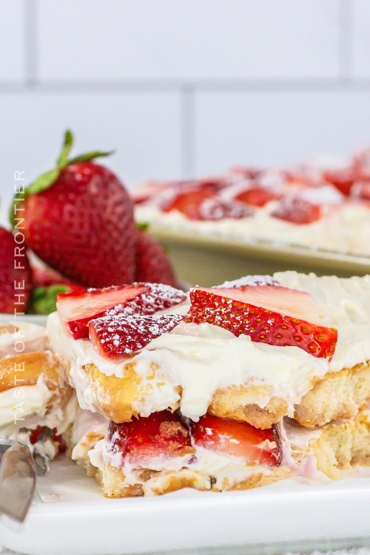 layered no-bake dessert