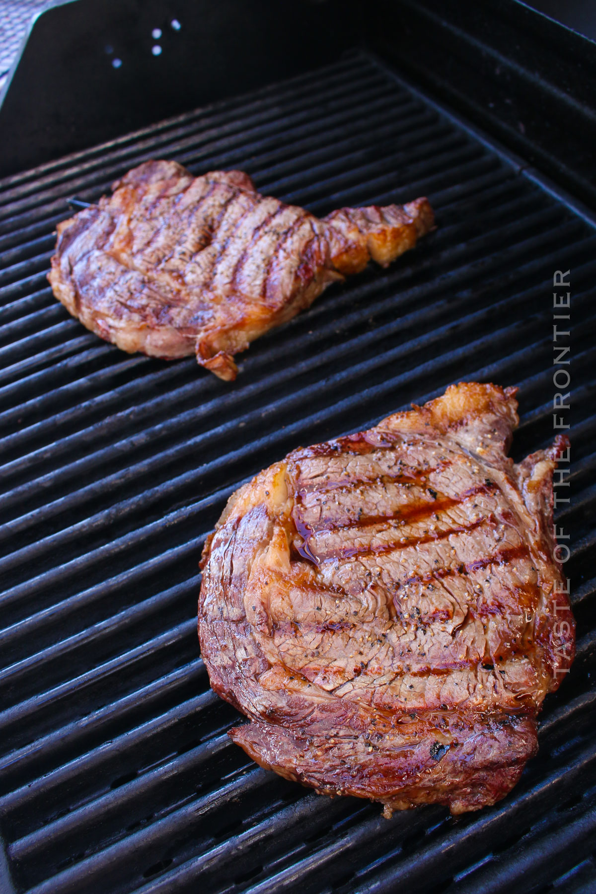 pellet grill steak