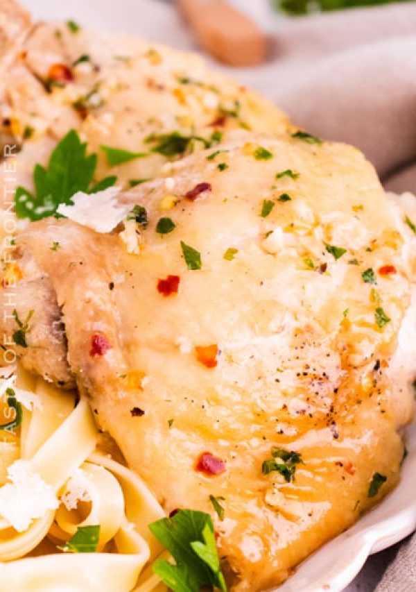 Instant Pot Garlic Parmesan Chicken