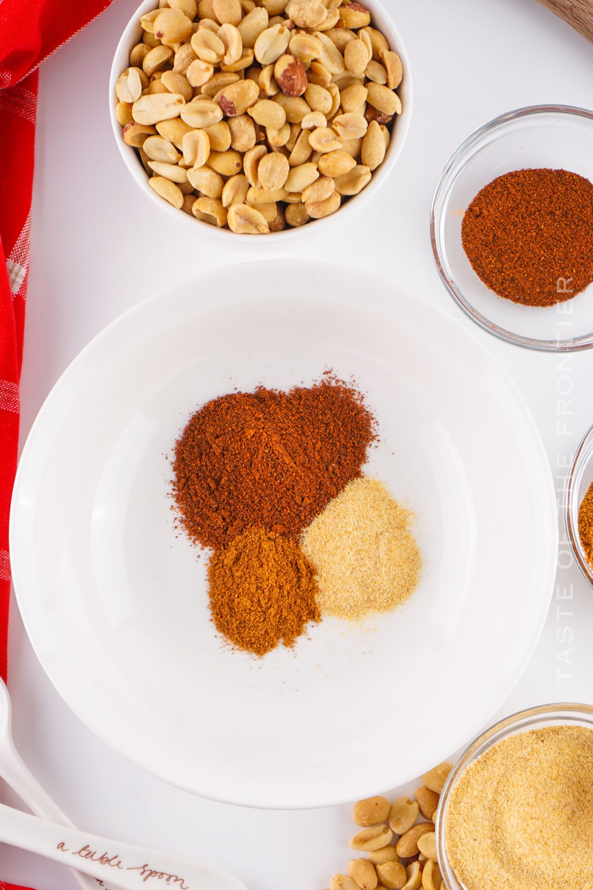 Spicy Peanut ingredients