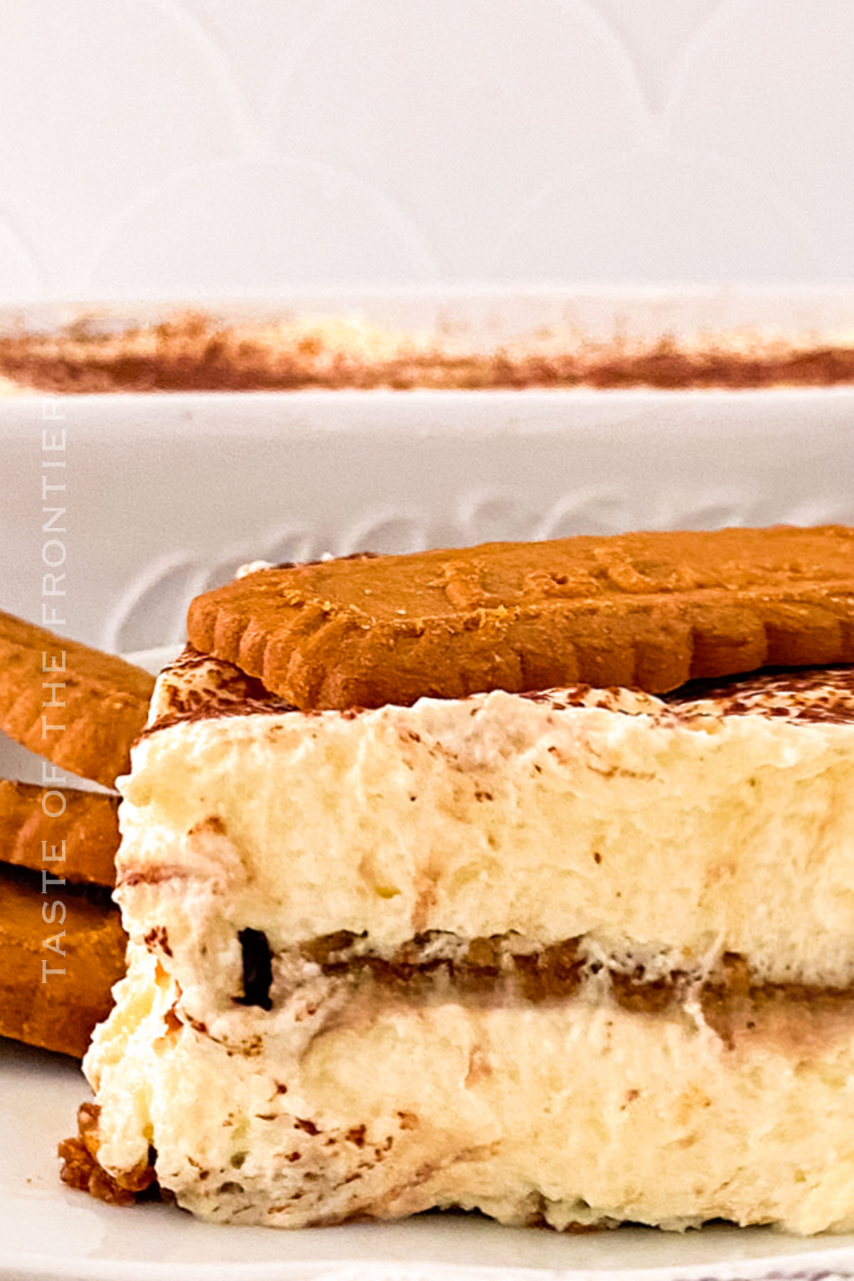 no bake Biscoff Tiramisu