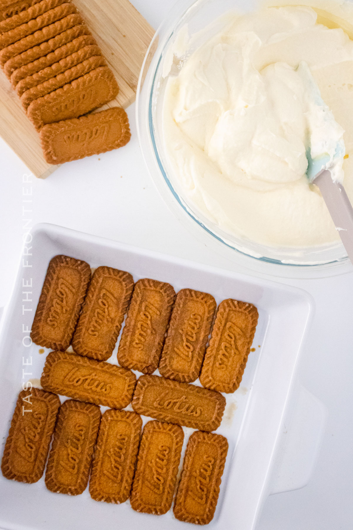 how to make Biscoff Tiramisu