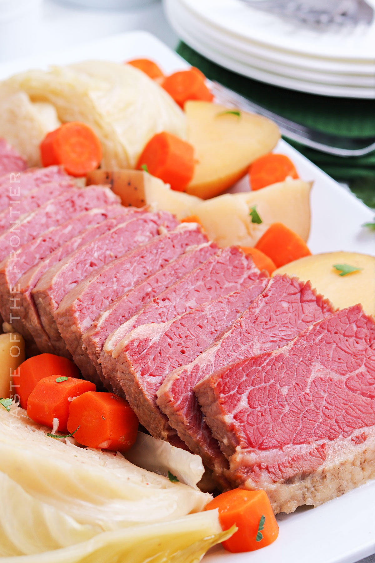 Slow Cooker Corned Beef and Cabbage recipe