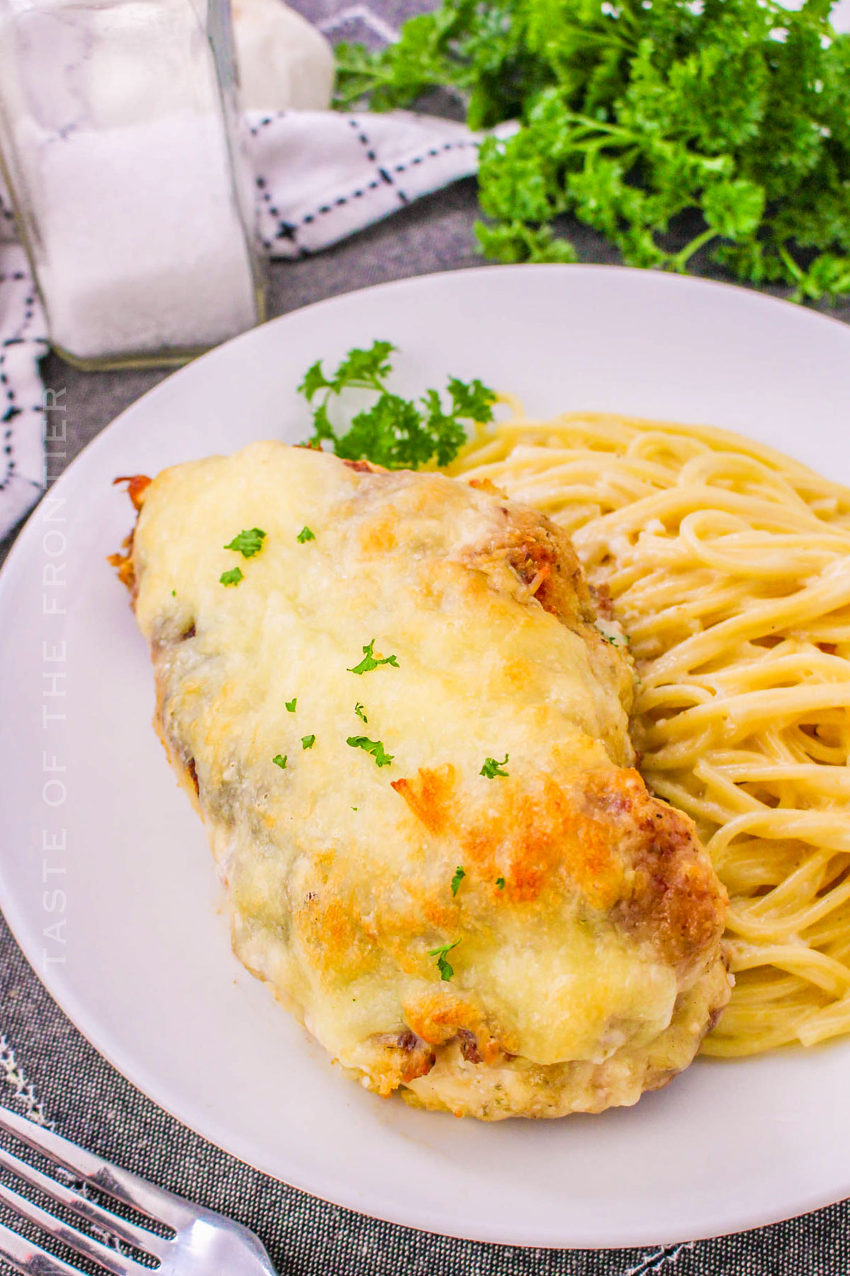 parmesan chicken dinner