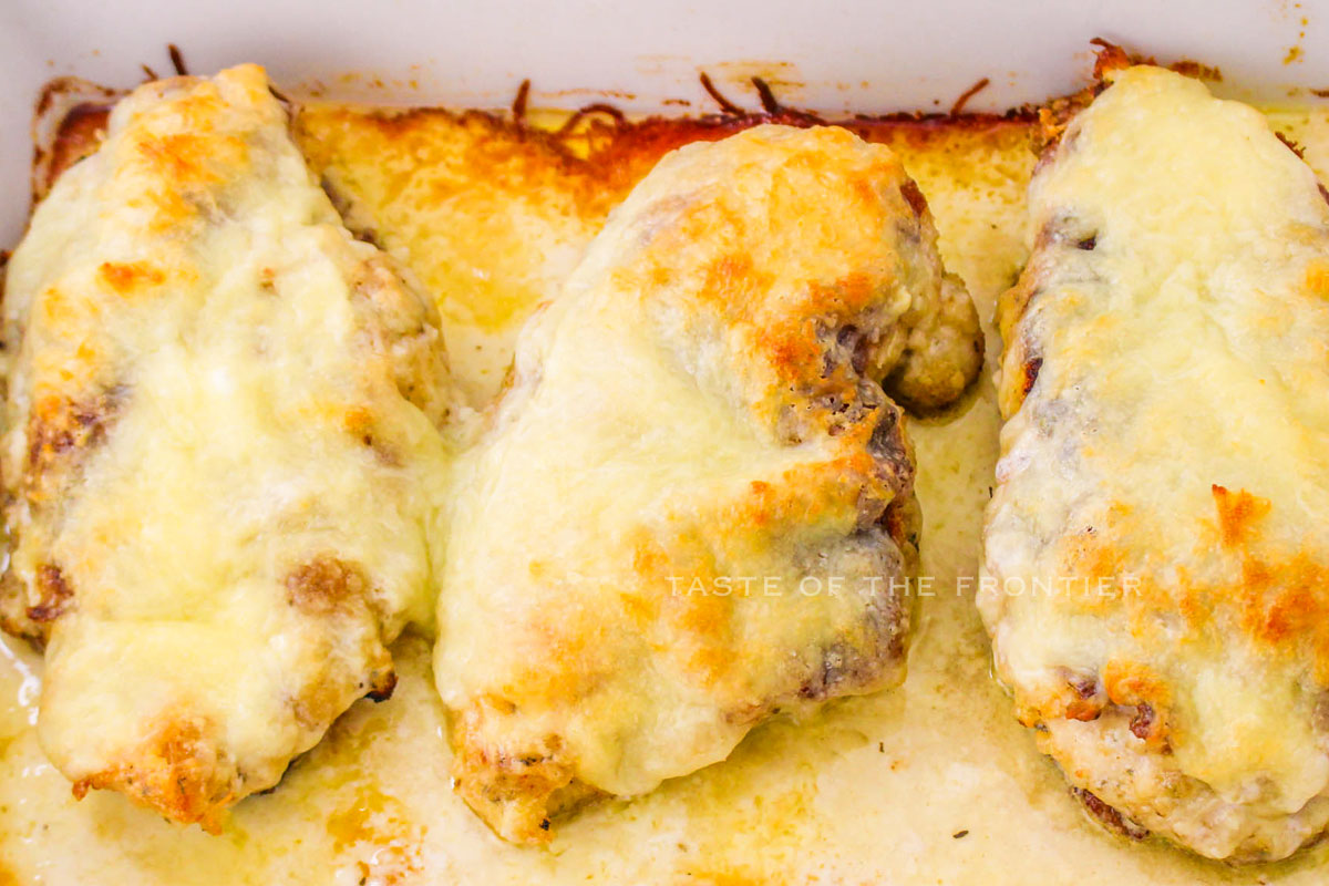 baked chicken with cheese