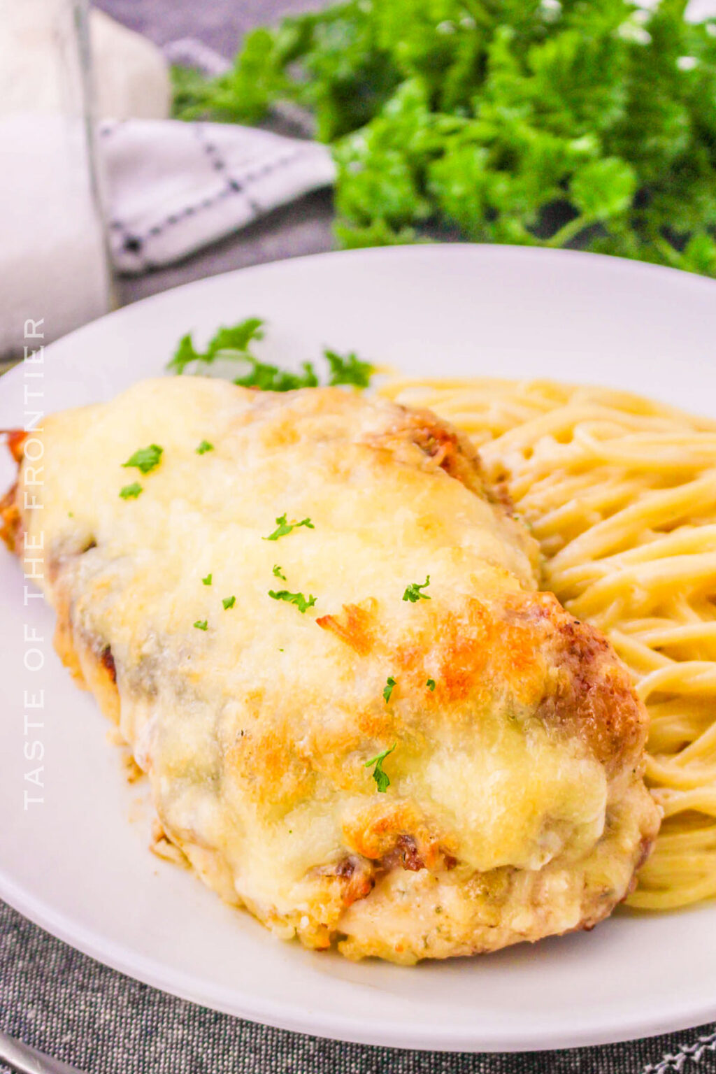 Chicken Parmesan Alfredo Yummi Haus