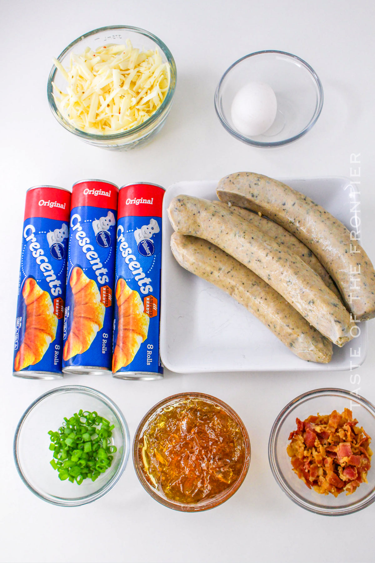 Boudin King Cake ingredients