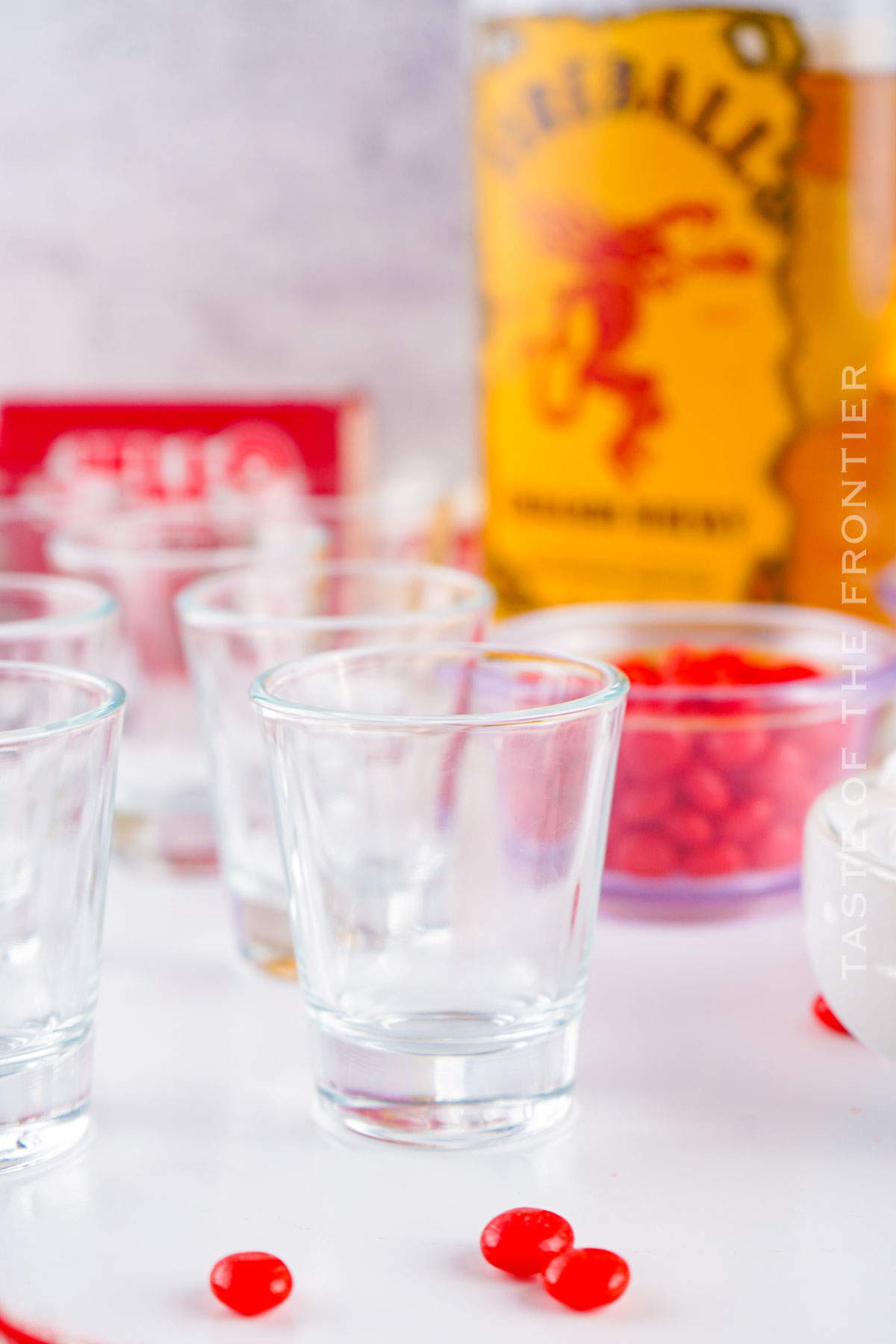 shot glasses