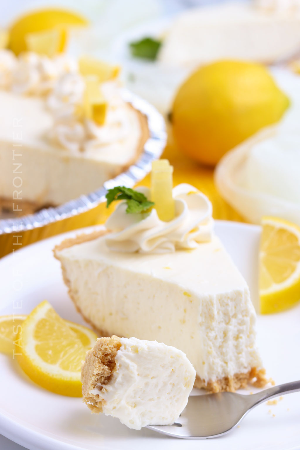 No-Bake Lemon Icebox Pie recipe