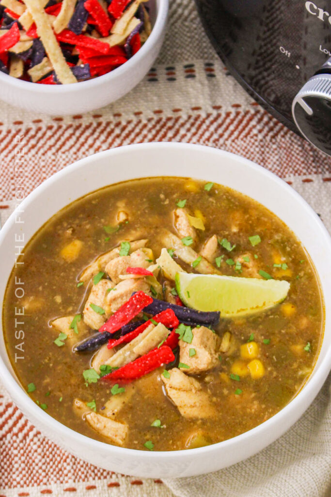 Green Chile Chicken Soup
