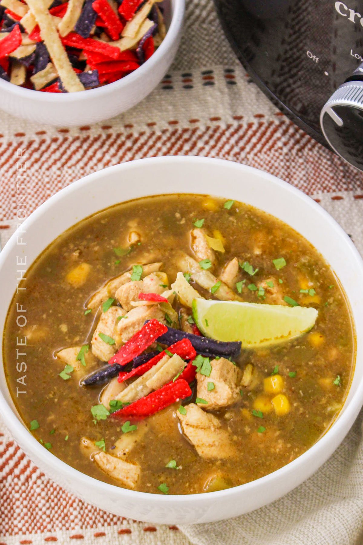 Green Chile Chicken Soup